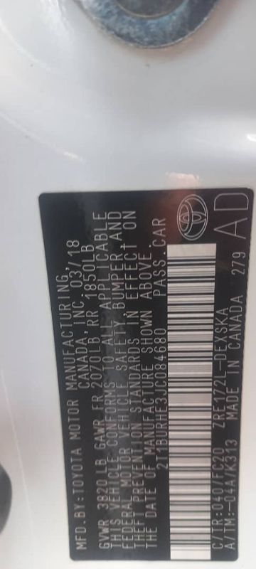 Thumbnail 7 of 2018 TOYOTA Corolla SE